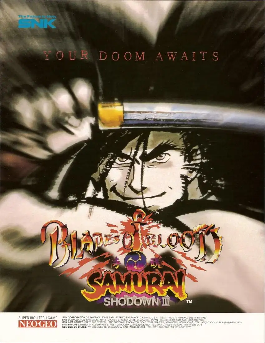 Samurai Shodown III: Blades of Blood